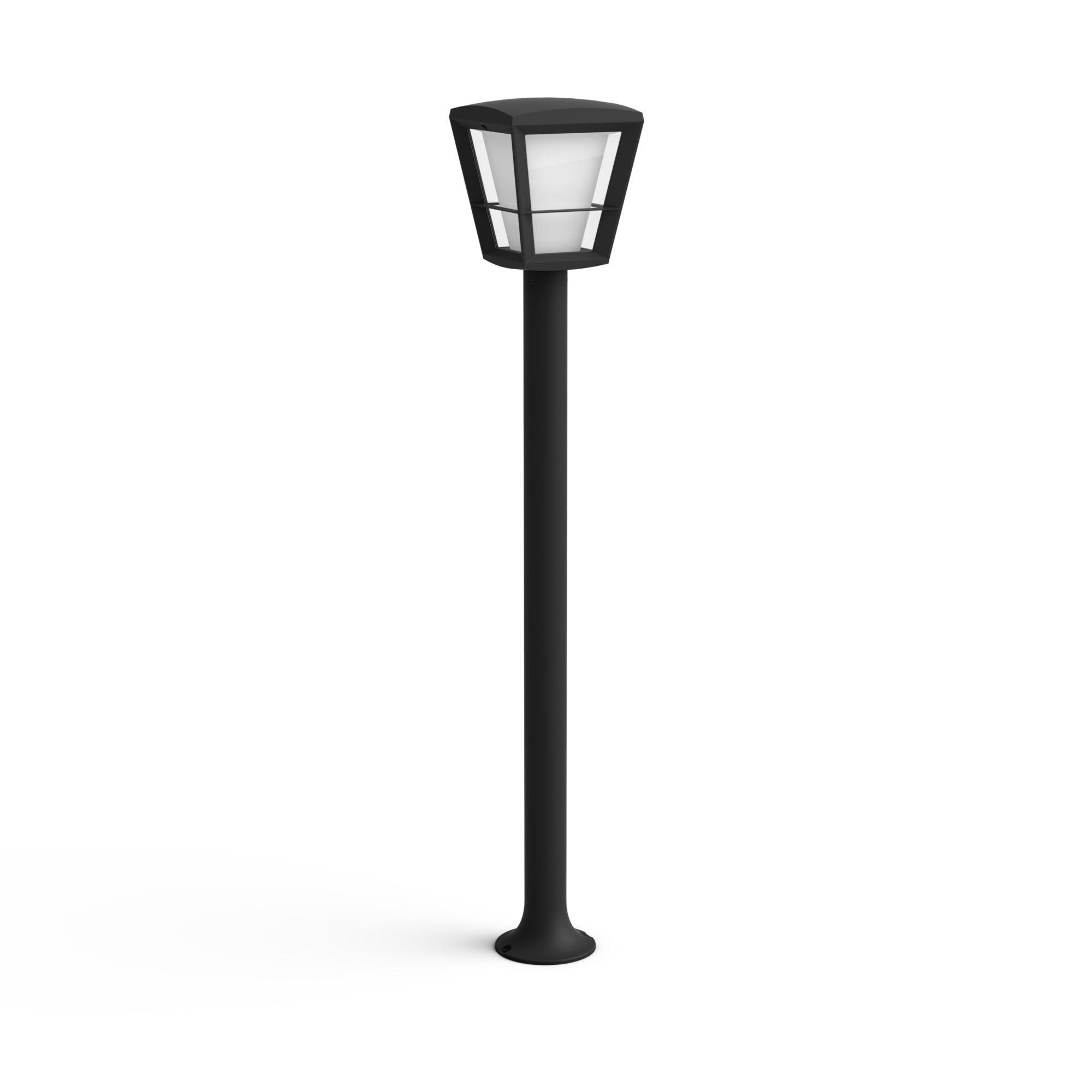 Candeeiro de Pé Exterior PHILIPS Hue Econic (Bluetooth, Zigbee - Preto) — miniatura 4