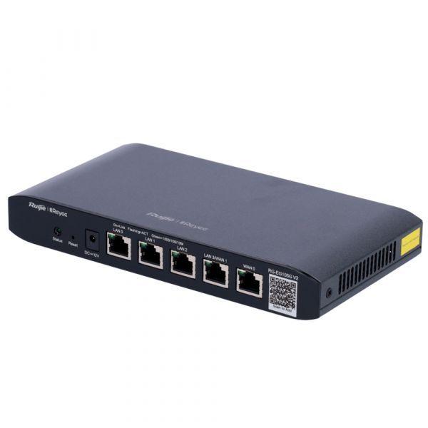 Router RUIJIE NETWORKS RG-EG105G V2 (Gigabit Ethernet - 10/100/1000 Mbps - Preto), miniatura 2