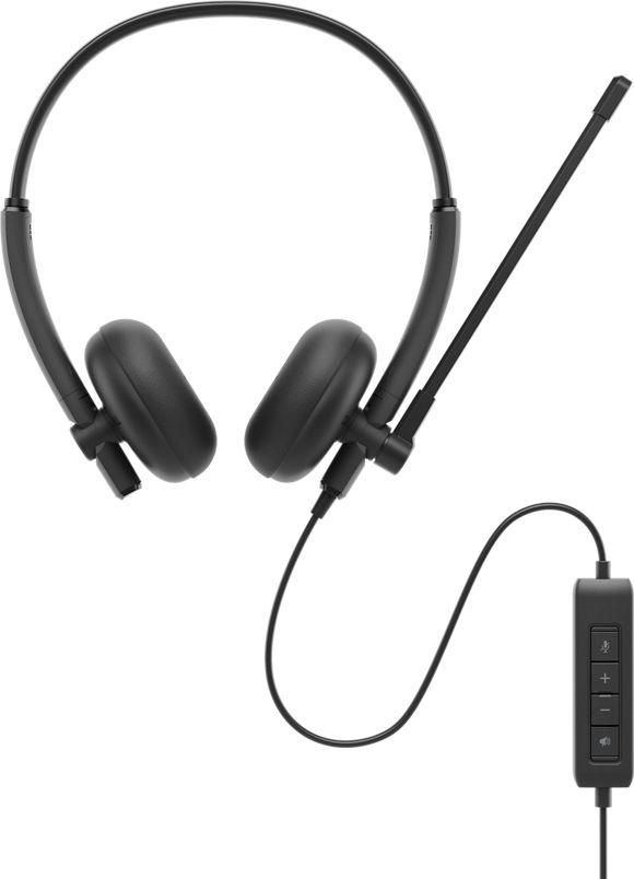 Headset com Fios DELL WH125-DWW (Binaural - Com fios - Supra-aural - Preto), miniatura 2