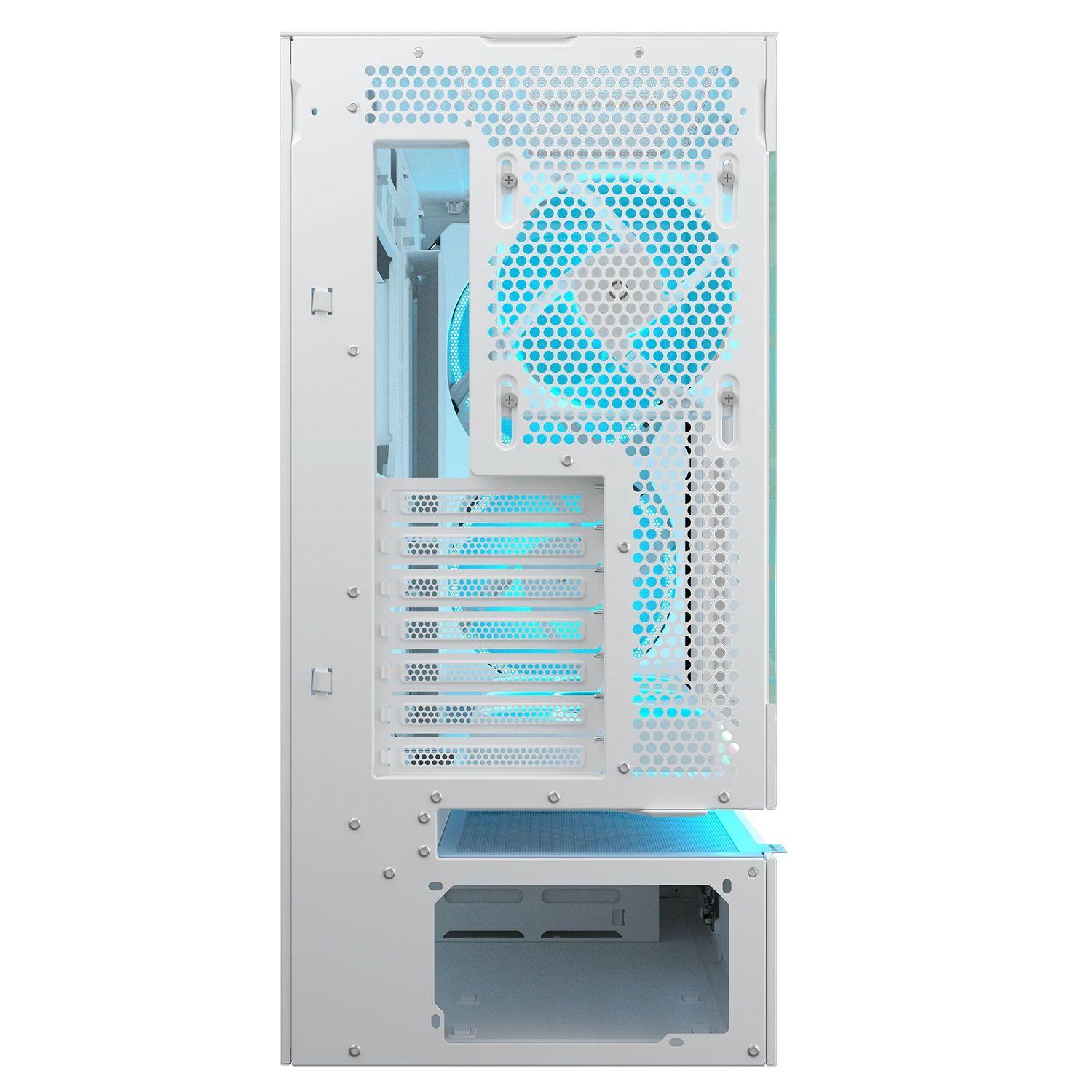 Caixa de Computador COUGAR CFV235 Mesh Vision CGR-2DA4W-MV (Midi Tower, Ecrã LCD 9,16" - Branco) — miniatura 5