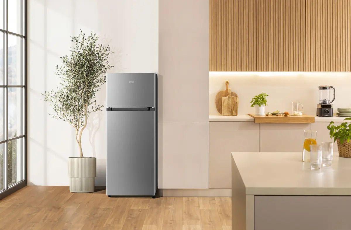 Frigorífico Combinado Independente GORENJE RF414DPS4 (206 l - 143,6x55,4x54,2 cm - 144 cm - Cinzento metálico) — miniatura 8