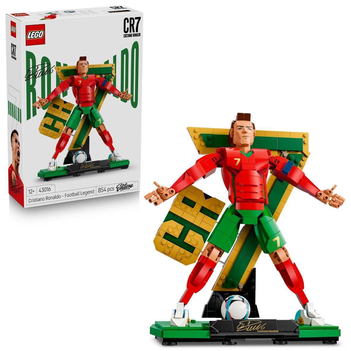 LEGO 43016 Editions Cristiano Ronaldo - Lenda do Futebol (12+ anos - 854 peças), miniatura 3