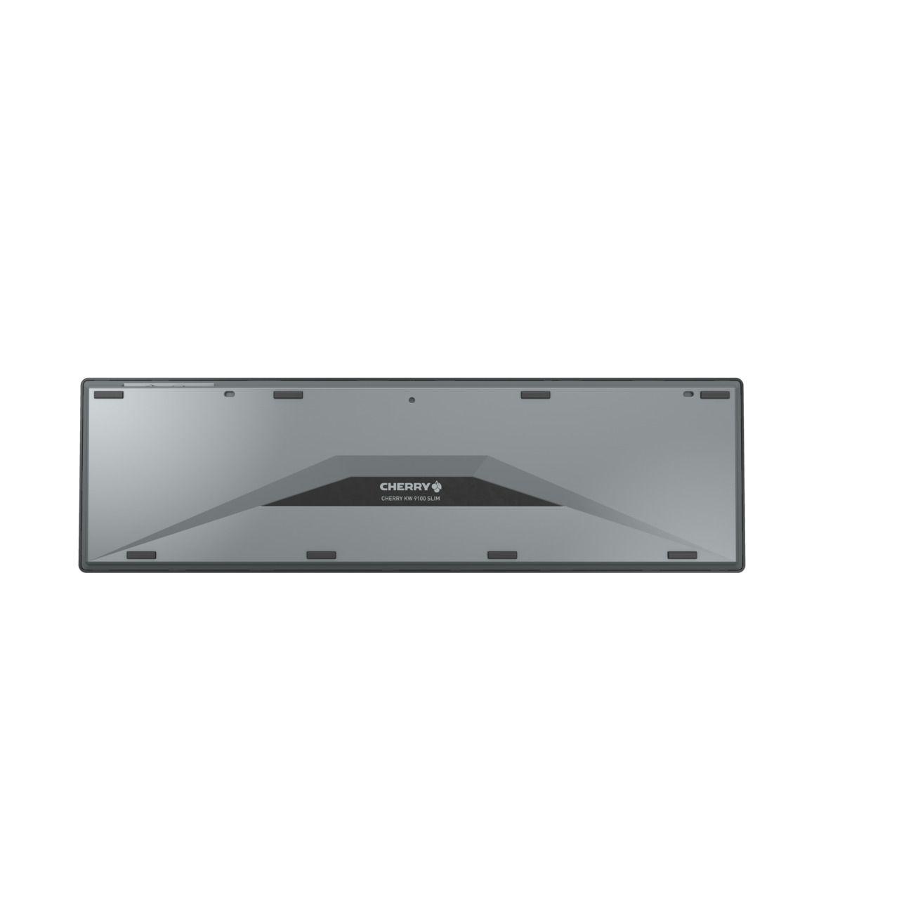 Teclado CHERRY KW 9100 SLIM (Alemão - Cherry SX - Reto - Preto), miniatura 3