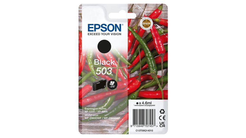 Tinteiro EPSON 503 C13T09Q14010 (210 páginas - Preto), miniatura 5
