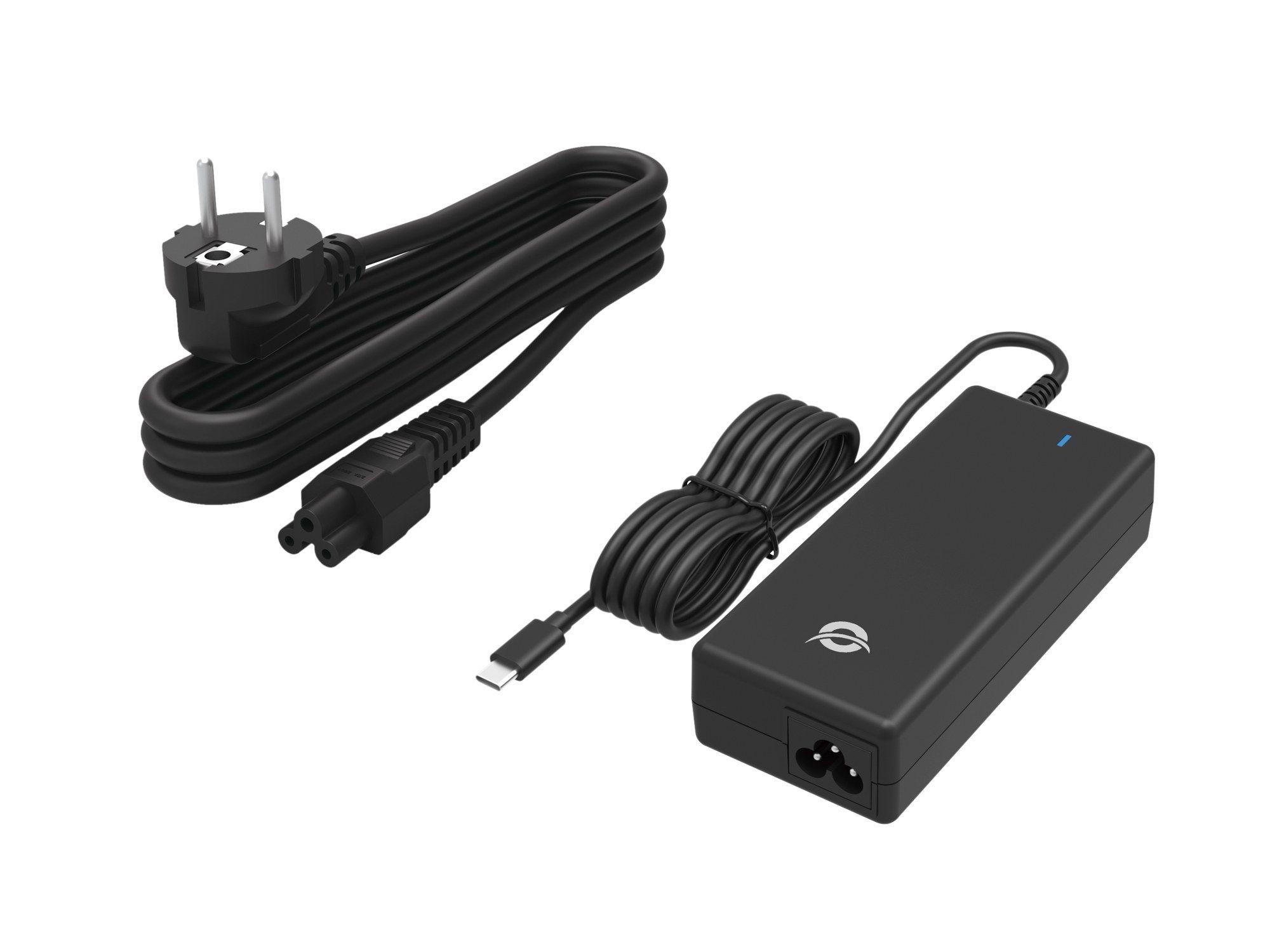 Carregador USB-C CONCEPTRONIC OZUL03BE (100 W - 1.8 A - 5 A - Preto)
