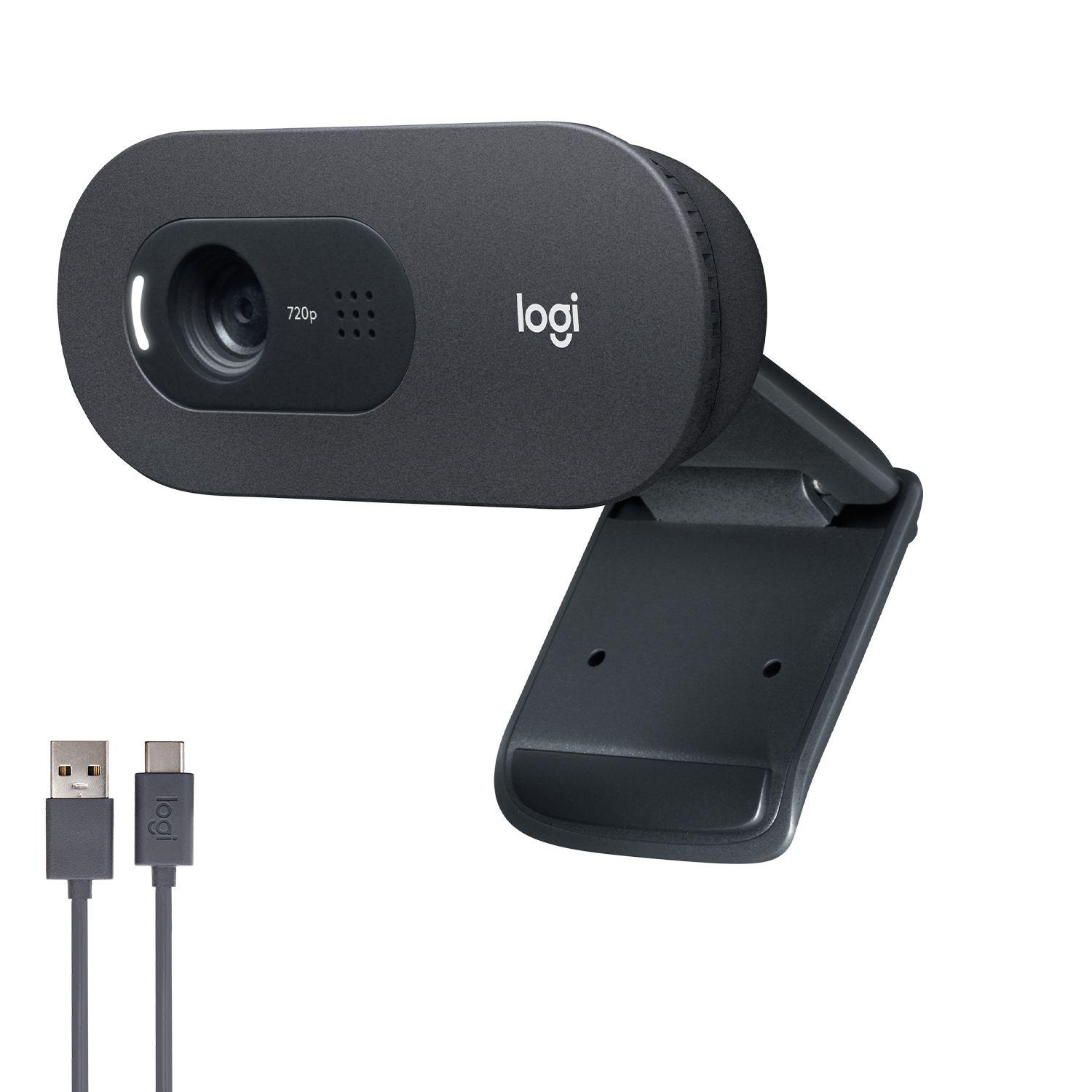 Câmara Web LOGITECH C505 (720p - 30 fps - 1280 x 720 píxeis - Grafite) — miniatura 8
