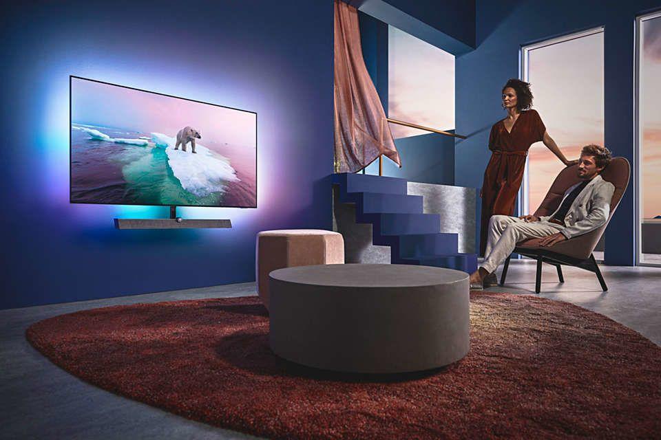 Televisão PHILIPS TV 65OLED935/12 (65" OLED 4K Ultra HD Smart TV - Bronze e Cinzento), miniatura 7