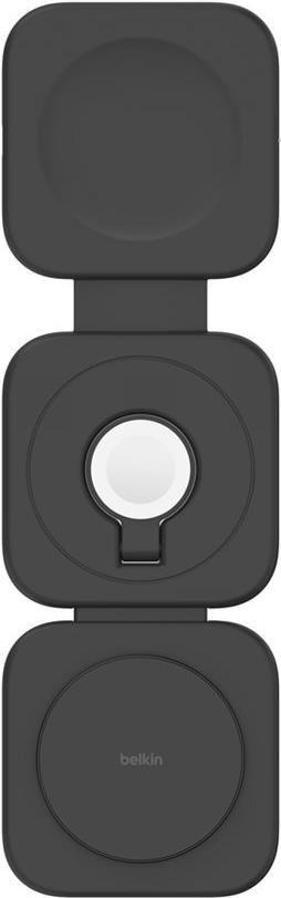 Carregador Wireless de Viagem Dobrável BELKIN BoostCharge Pro WIZ024VFBK (Qi2 - Preto)