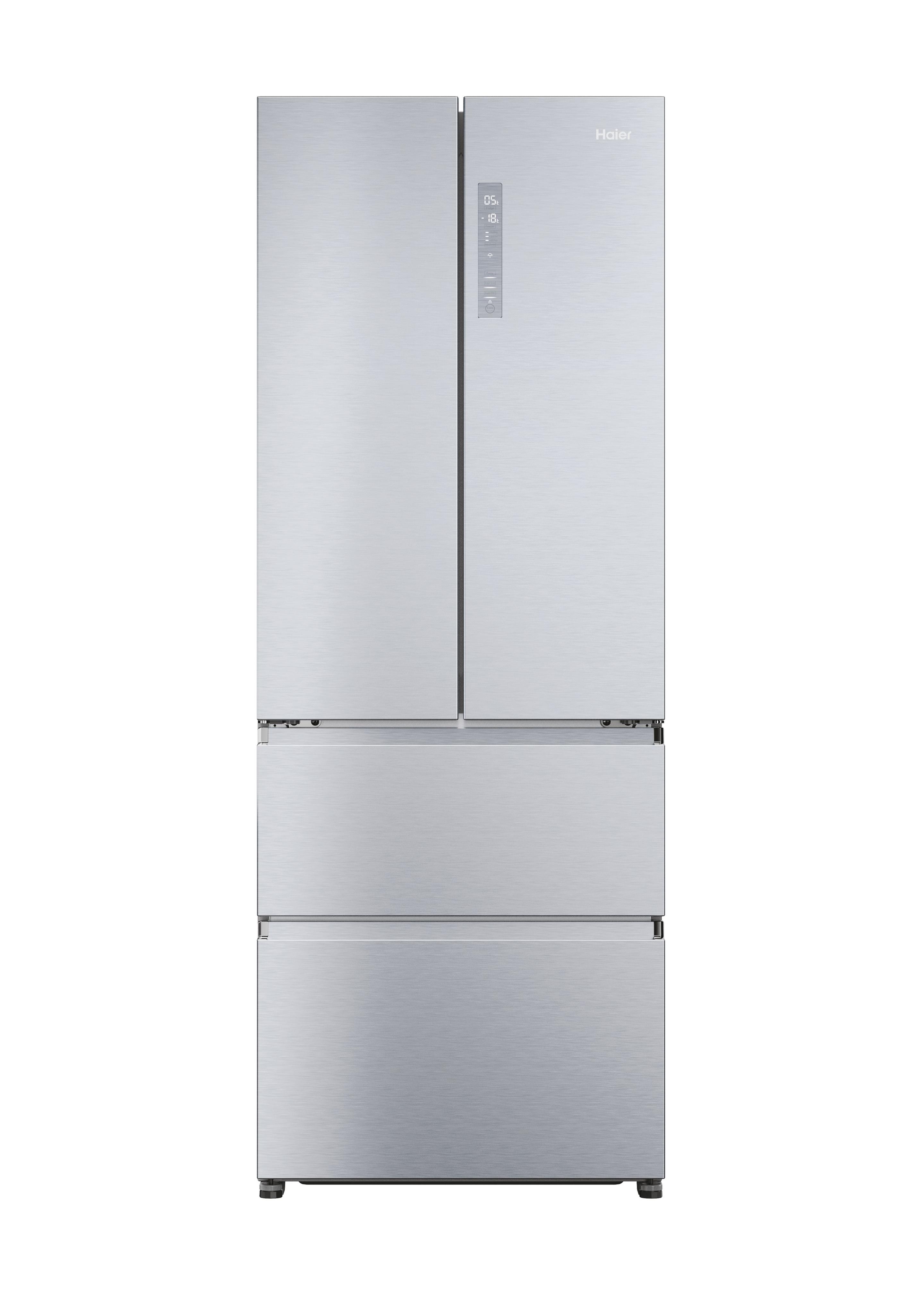 Frigorífico Americano Independente HAIER HFR5719ENMG (446 l - 190x70x67,5 cm - 70 cm - Prateado)