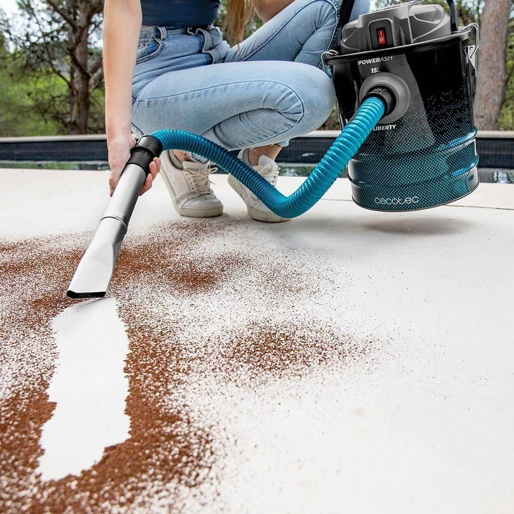 Aspirador de Cinzas CECOTEC Conga Ash 7000 Liberty (18 kPa - 15 L - Sem saco - Preto/Azul) — miniatura 4