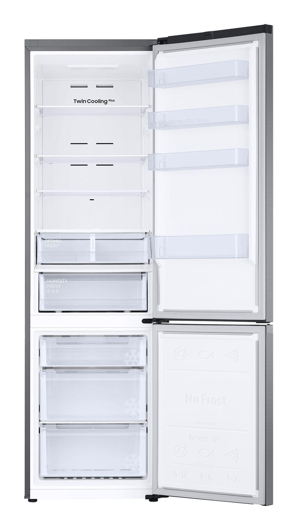 Frigorífico Combinado Independente SAMSUNG RB38T607BS9/EF (387 L - 8 kg/24h - Altura 203 cm - Inox) — miniatura 3