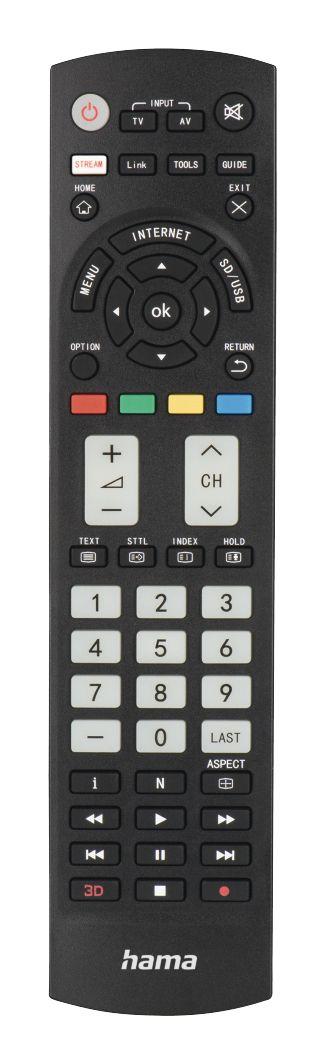 Comando para TV HAMA 00221064 (40" - Infravermelhos sem fios - Preto) — miniatura 2