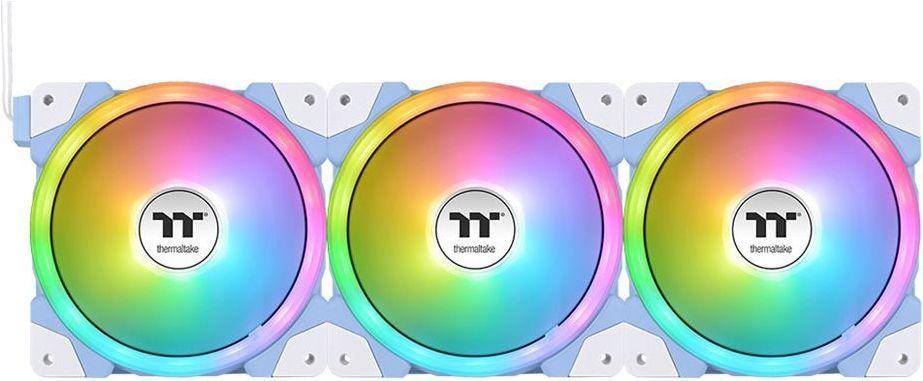 Ventoinhas para Caixa de PC THERMALTAKE SWAFAN EX14 ARGB Sync (ARGB - Azul Hortênsia)