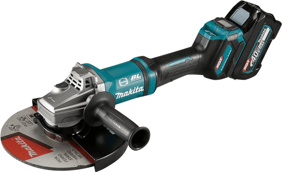 Rebarbadora MAKITA GA038GZ (Bateria 40 V - Bateria - Azul/Preto)