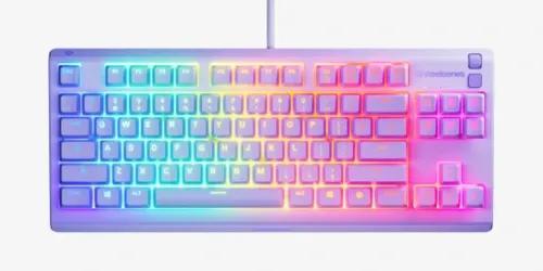 Teclado STEELSERIES Apex 3 TKL - US (US - Membrana - USB - Lavanda)