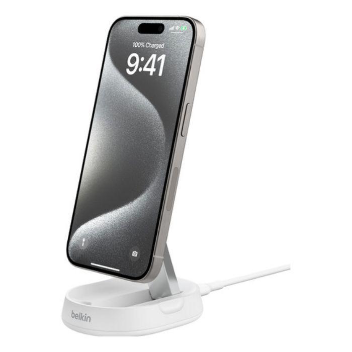 Carregador sem fios BELKIN BoostCharge Pro WIA008VFWH (USB Type-C para USB Type-C - Smartphone - Branco), miniatura 4