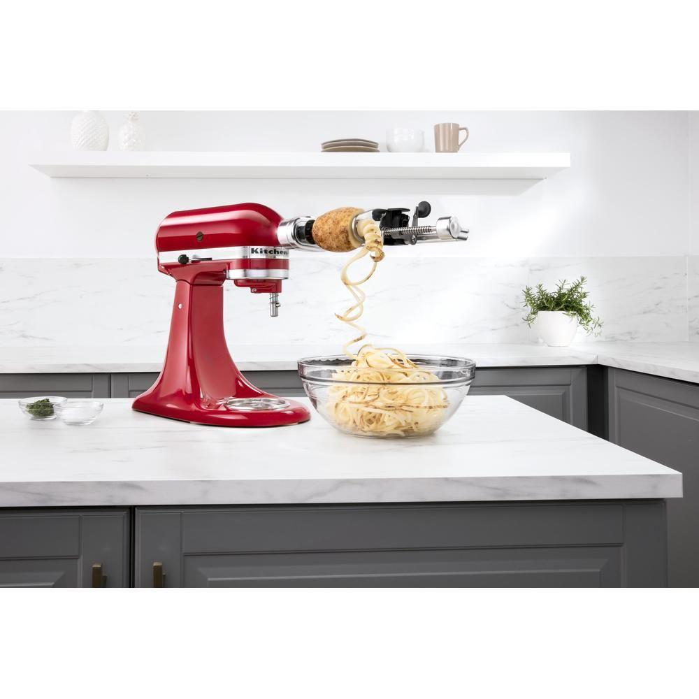 Acessório de Corte em Espiral KITCHENAID 5KSM1APC (Altura 7,4 cm - Aço Inoxidável) — miniatura 4
