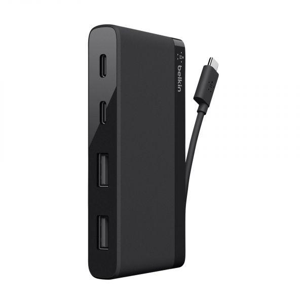 Hub USB-C BELKIN F4U090btBLK (MacBook - Preto) — miniatura 2