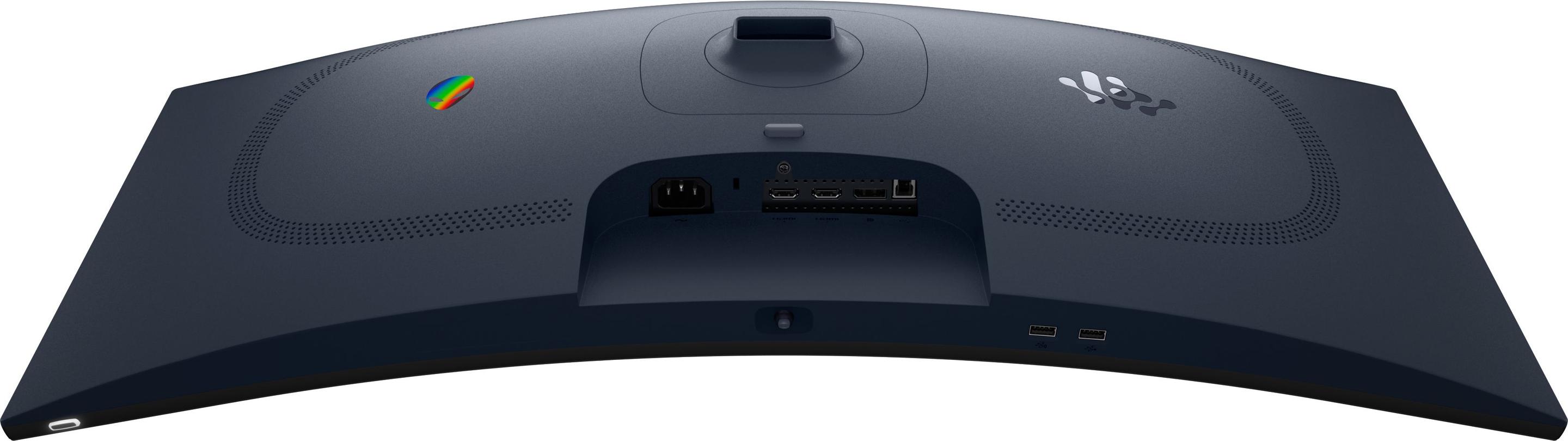 Monitor DELL Alienware AW3425DWM (34" - VA - 180 Hz - Preto e Azul) — miniatura 3