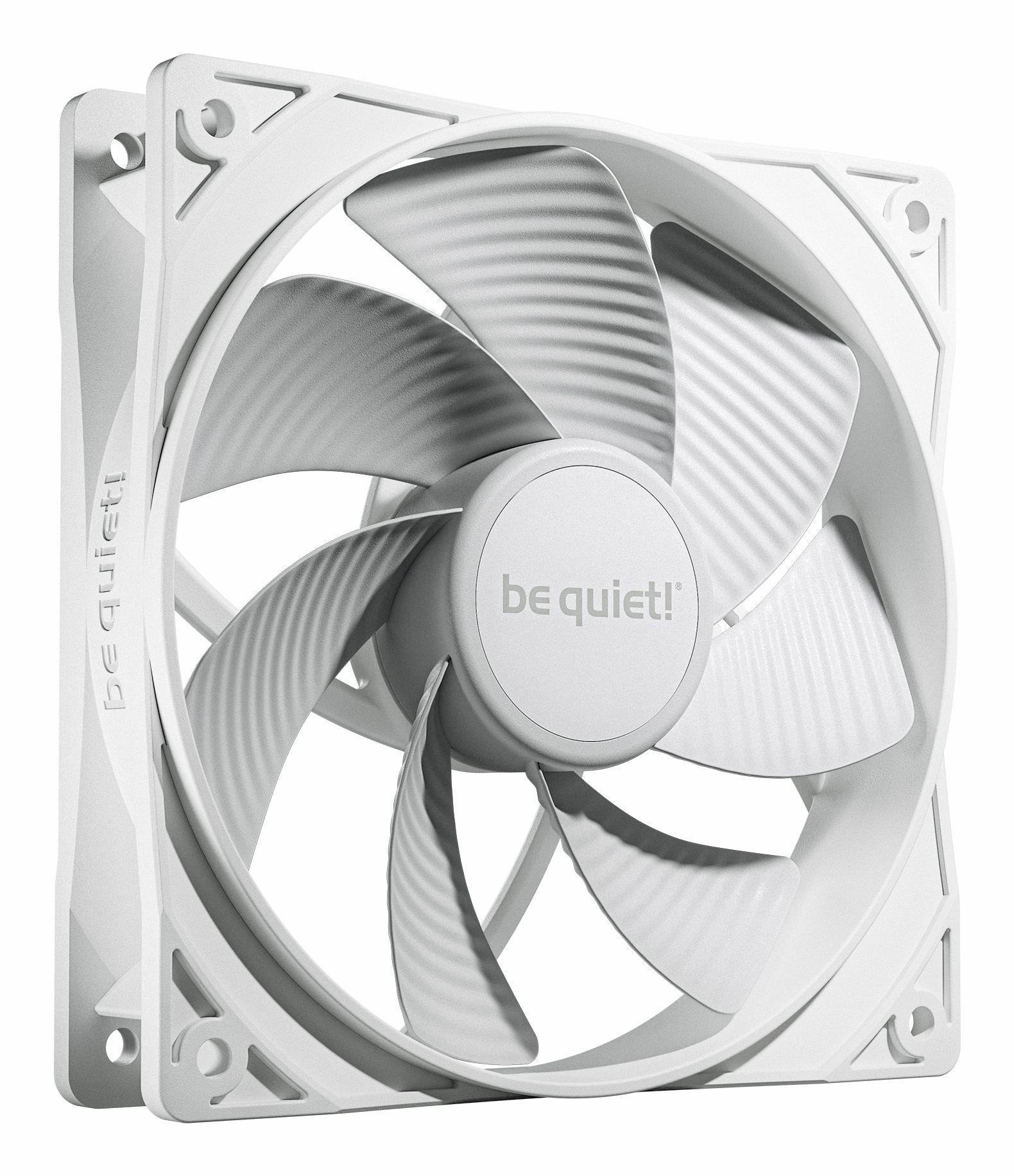 Ventoinhas para Caixa de PC BE QUIET! Pure Wings 3 120 mm PWM Reverse White Triple-Pack (3,84 W - Branco)