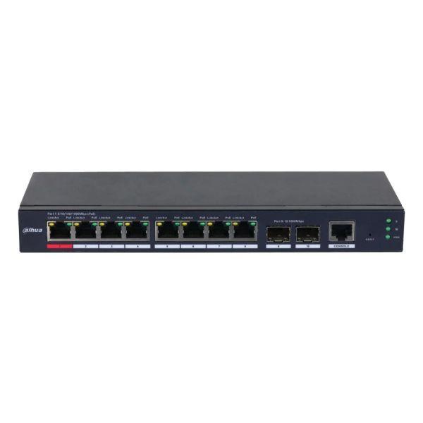Switch Gerível DAHUA DH-S4210-8GT-110 (110 W - Switch gerível de Camada 2), miniatura 2