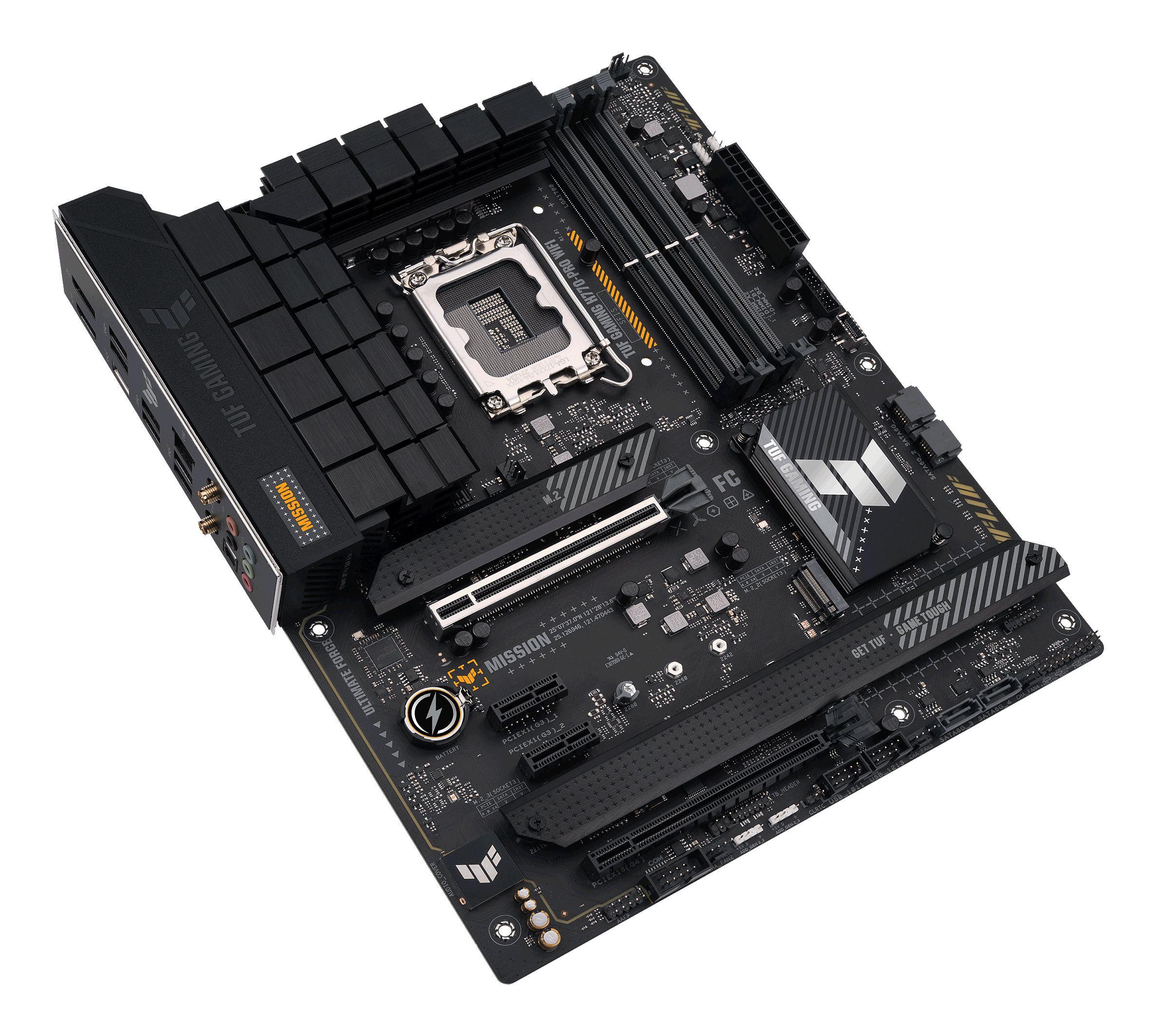 Motherboard ASUS TUF GAMING H770-PRO WIFI (LGA 1700 - ATX - Duplo canal), miniatura 4