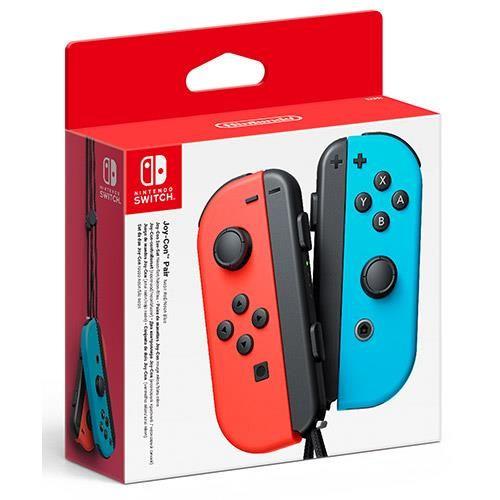 Comando NINTENDO Joy-Con (L)/(R) (Nintendo Switch - Sem fios - Vermelho Néon e Azul Néon) — miniatura 3