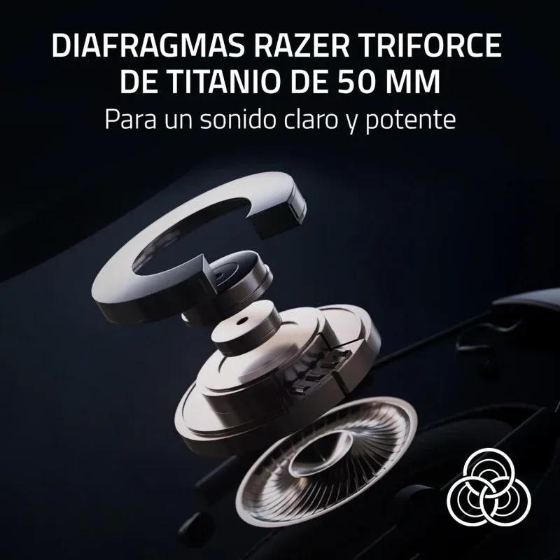 Headset Gaming RAZER BlackShark V2 HyperSpeed (Headset Gaming - Sem fios - Branco) — miniatura 4