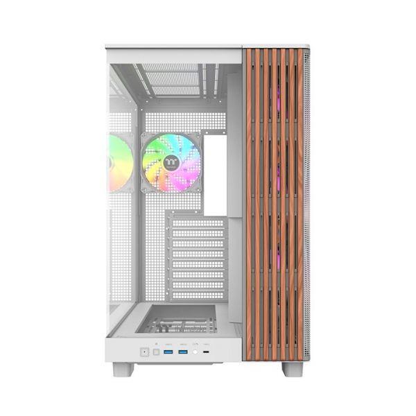 Caixa PC THERMALTAKE View 380 XL WS ARGB Snow (ATX, micro ATX, Mini-ITX - PS2 - 2.5" - Branco) — miniatura 2
