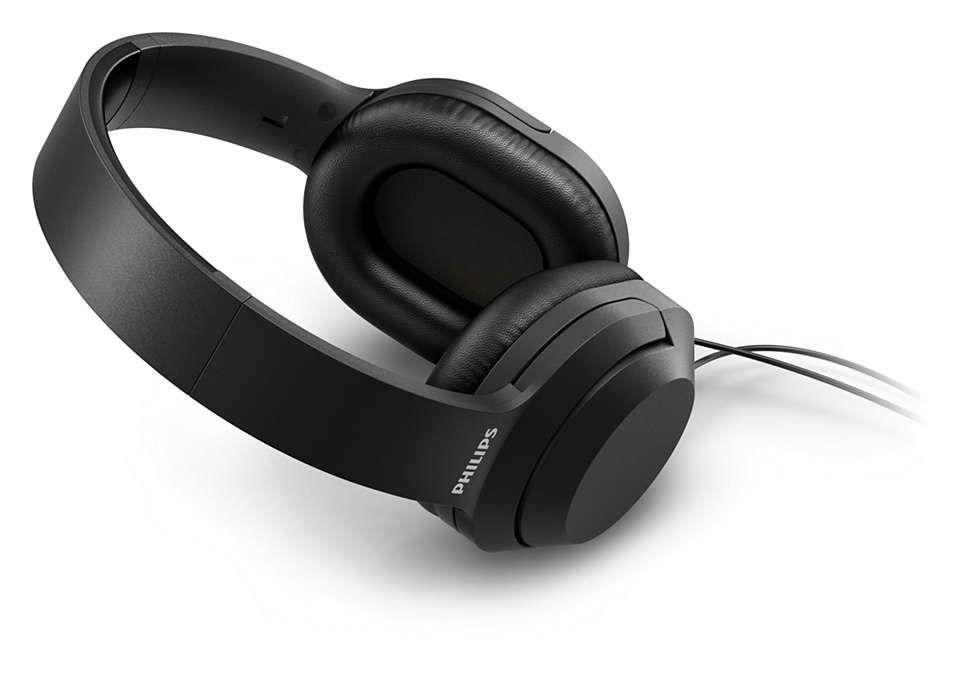 Auscultadores PHILIPS TAH2005BK/00 (Com fios - Over-ear - 4 cm - Preto), miniatura 6