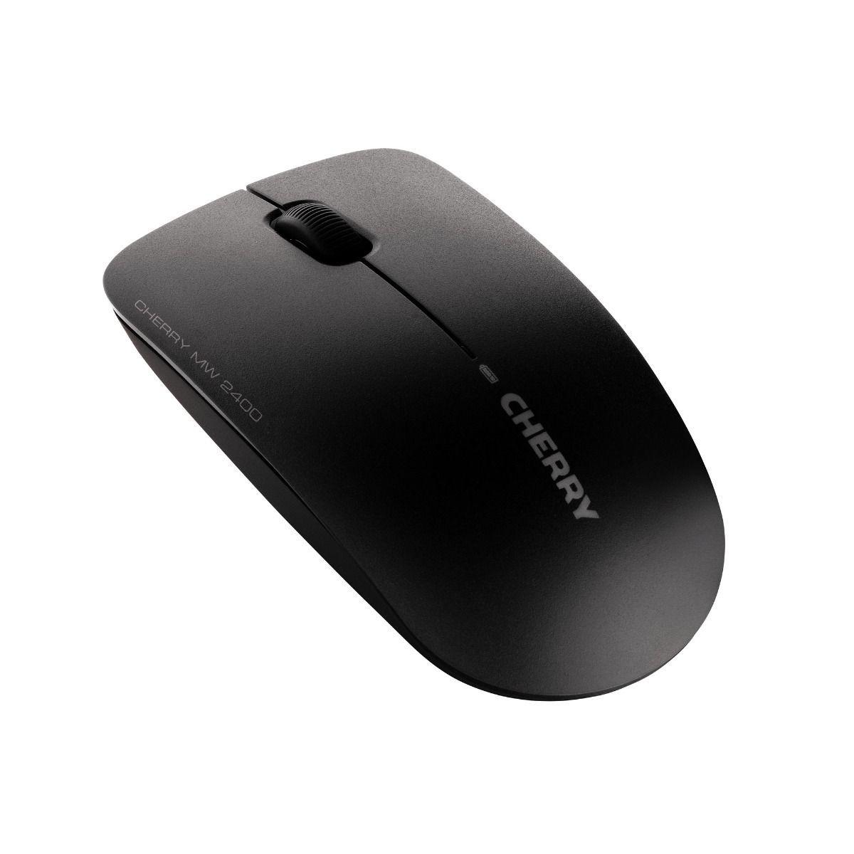 Rato CHERRY MW 2400 (Ambidestro - 1200 DPI - Ótico - Preto) — miniatura 2