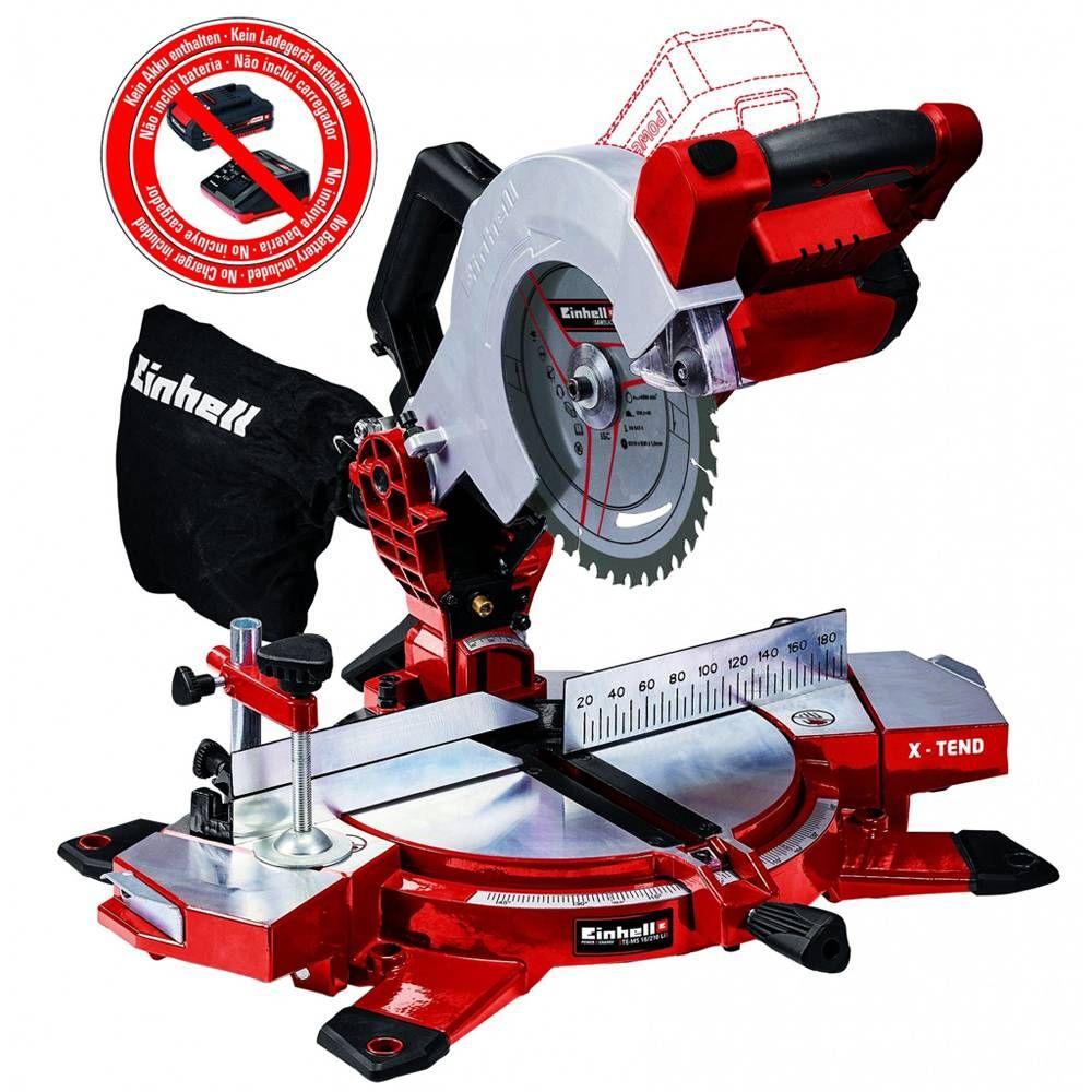 Serra de Esquadria EINHELL TE-SM 18/210 Li-Solo (Lâmina 210 mm - 0–45°), imagem 1