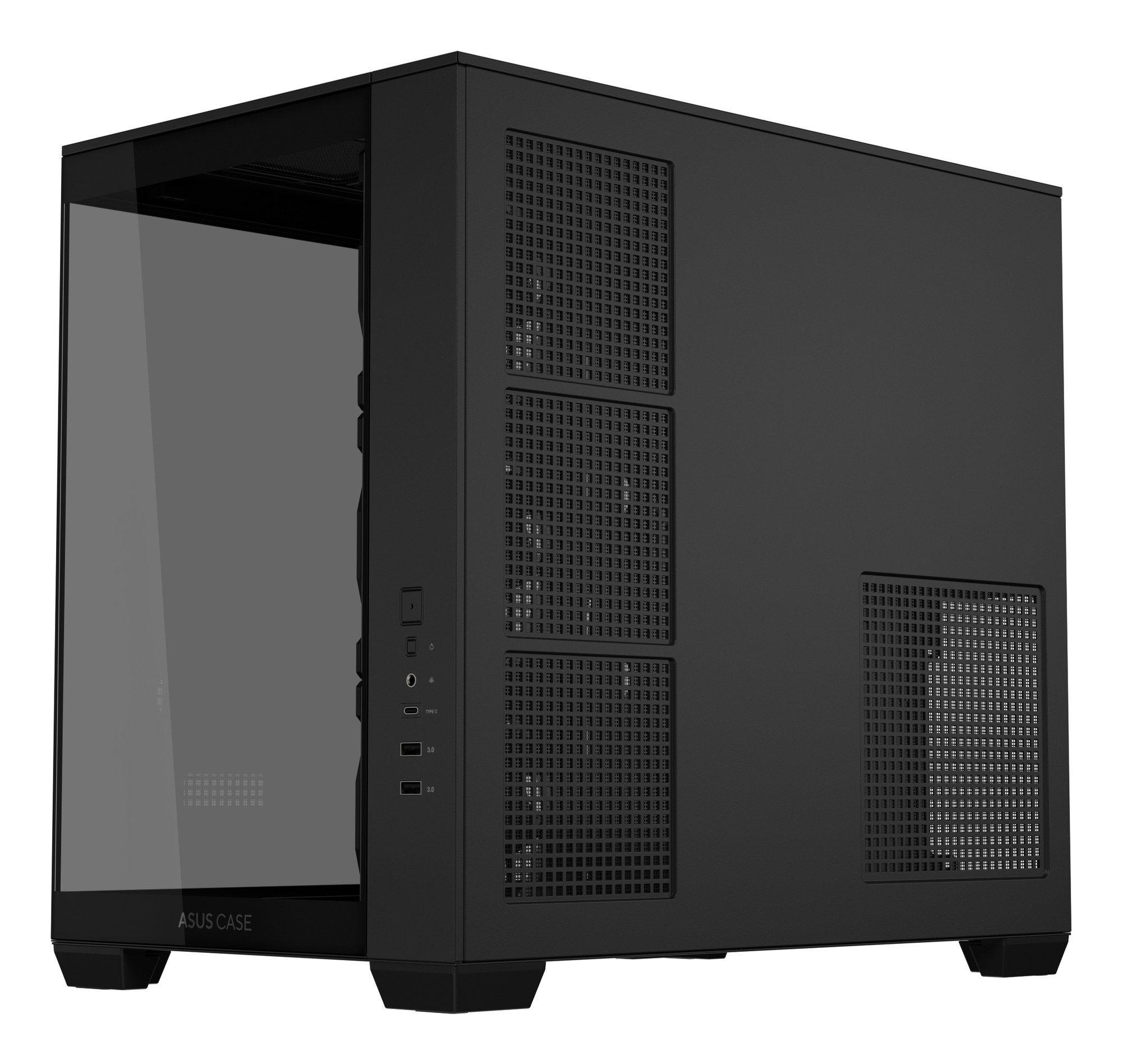 Caixa de PC ASUS A32PLUSTGARGBBLACK (ATX, Micro ATX, Mini-ITX - Midi Tower - Metal - Preto) — miniatura 6