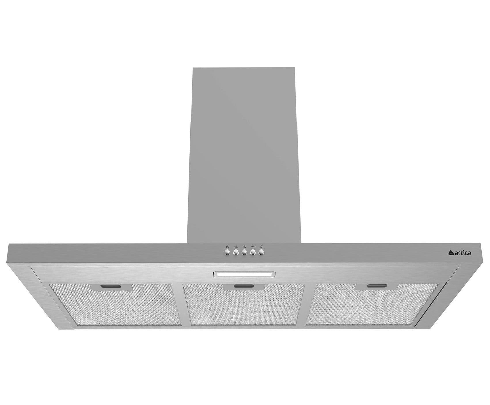 Exaustor ARTICA ALINE90BI (90 cm - 45 cm - Inox)