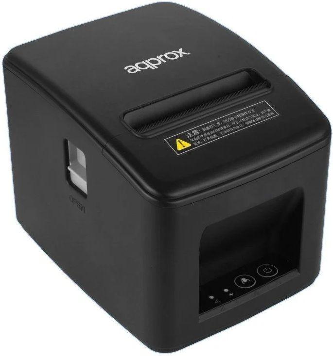 Impressora Térmica de Talões APPROX! appPOS80AM-USBLAN (80 mm - Térmica directa - Com fios - Preto) — miniatura 3