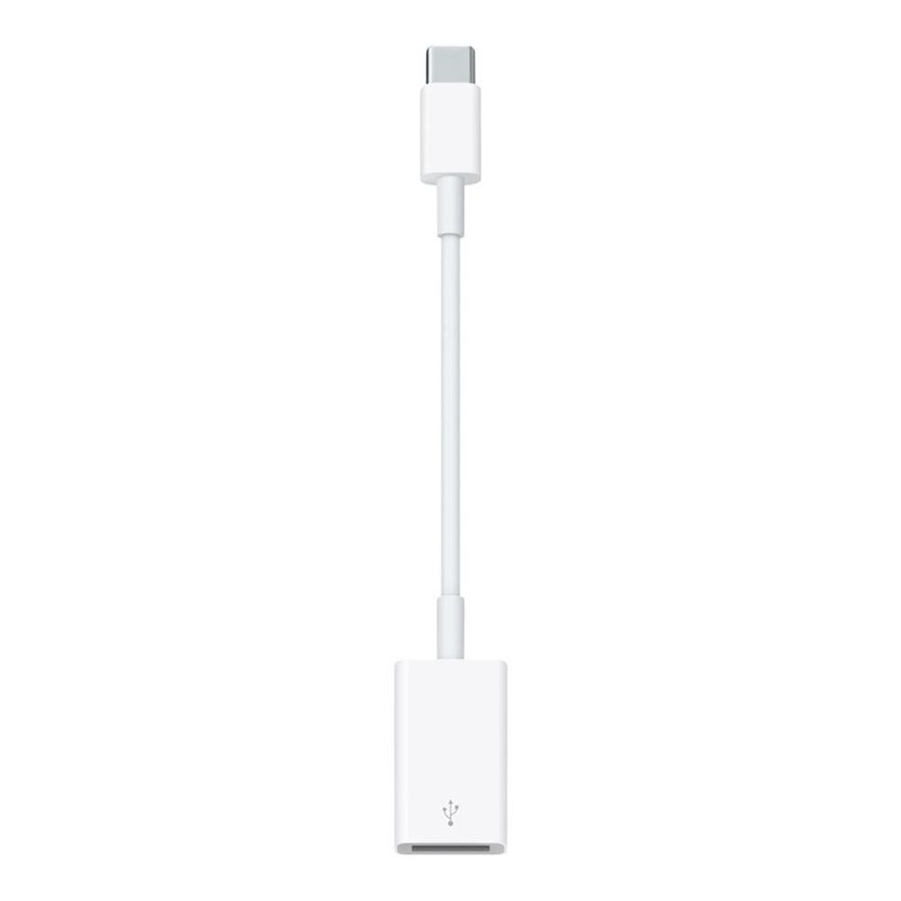 Adaptador USB-C para USB-A APPLE MW5L3ZM/A (USB-C macho, 24 pinos - USB-A fêmea, 9 pinos - Branco)