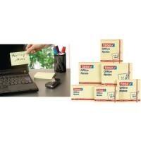 Bloco de Notas Autocolantes TESA Office Notes 57654-00000-05 (Amarelo)