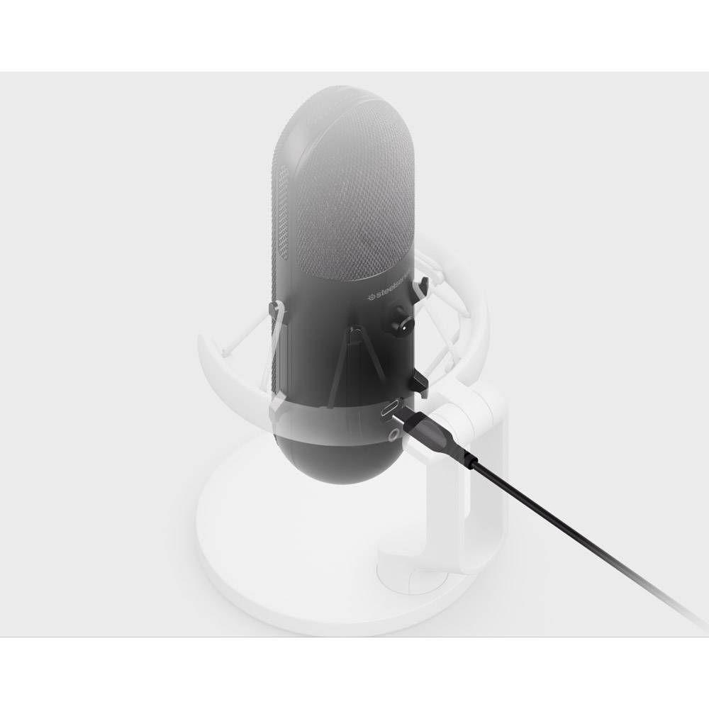 Microfone STEELSERIES Alias (Microfone para PC - Com fios - USB - Preto) — miniatura 4
