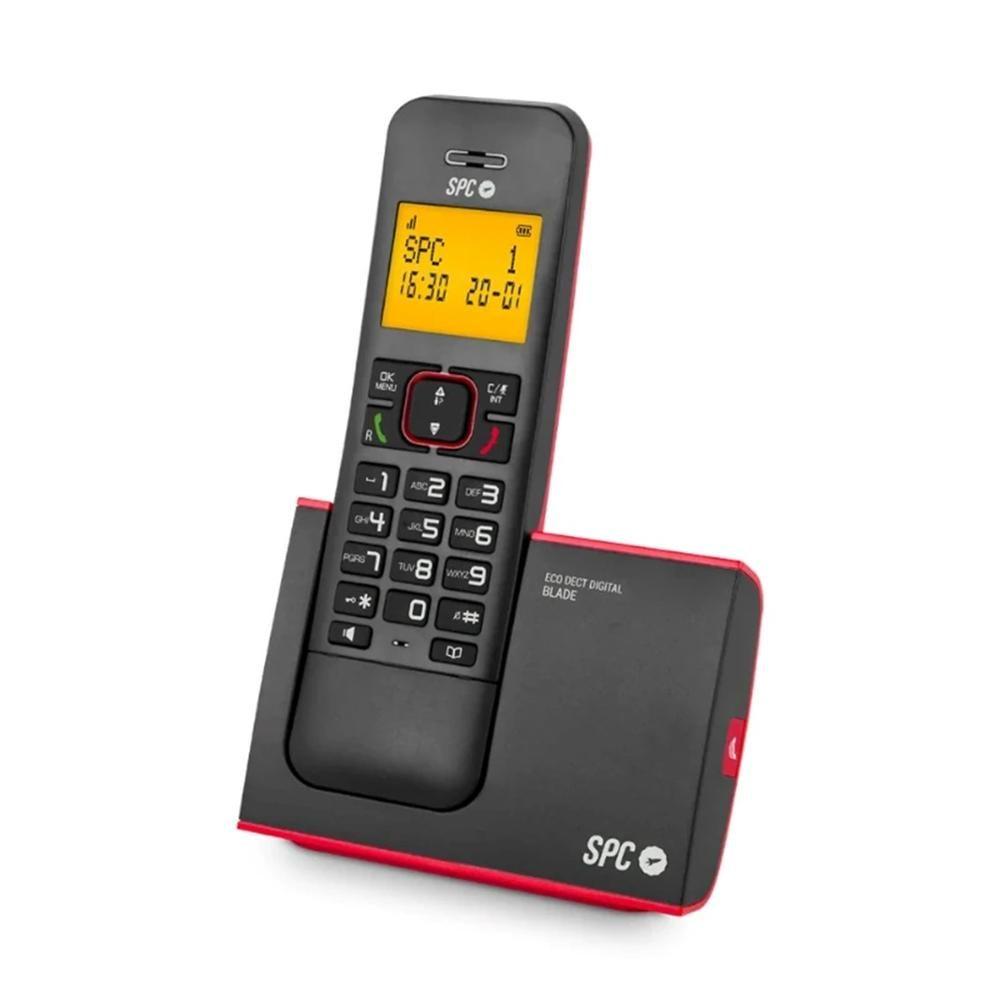 Telefone Sem Fios SPC Blade 7290RC1 (Preto/Vermelho)