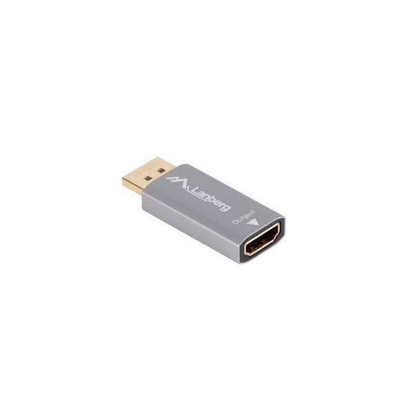 Adaptador DisplayPort para HDMI LANBERG AD-DP-HD-01 (DisplayPort macho - HDMI Tipo A fêmea - Prateado), miniatura 3