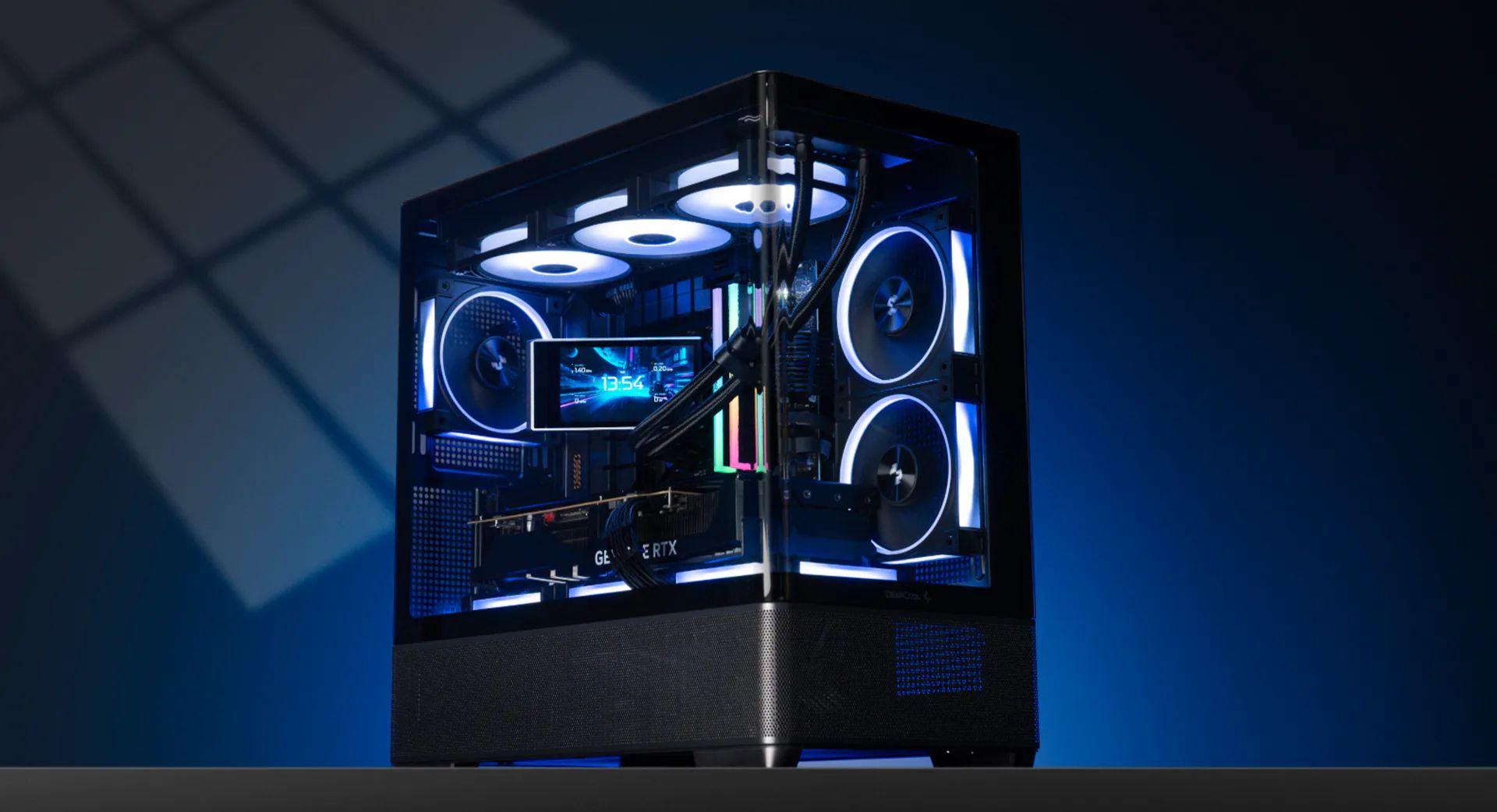 Kit de Refrigeração Líquida DEEPCOOL LT360 Vision ARGB (12 cm - 2500 RPM - Multi - Preto) — miniatura 9