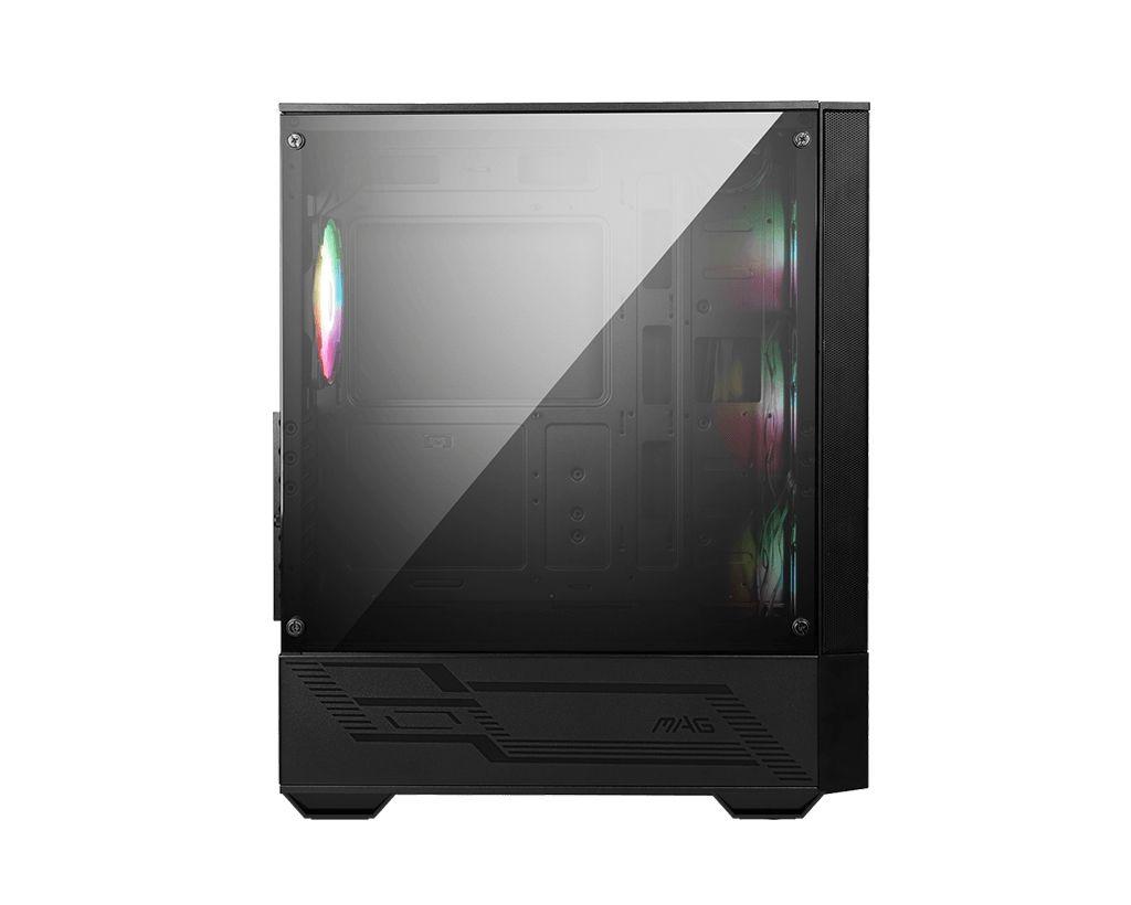 Caixa PC MSI MAG FORGE 112R (ATX, micro ATX, Mini-ITX - Midi Tower - Vidro temperado - Preto) — miniatura 3