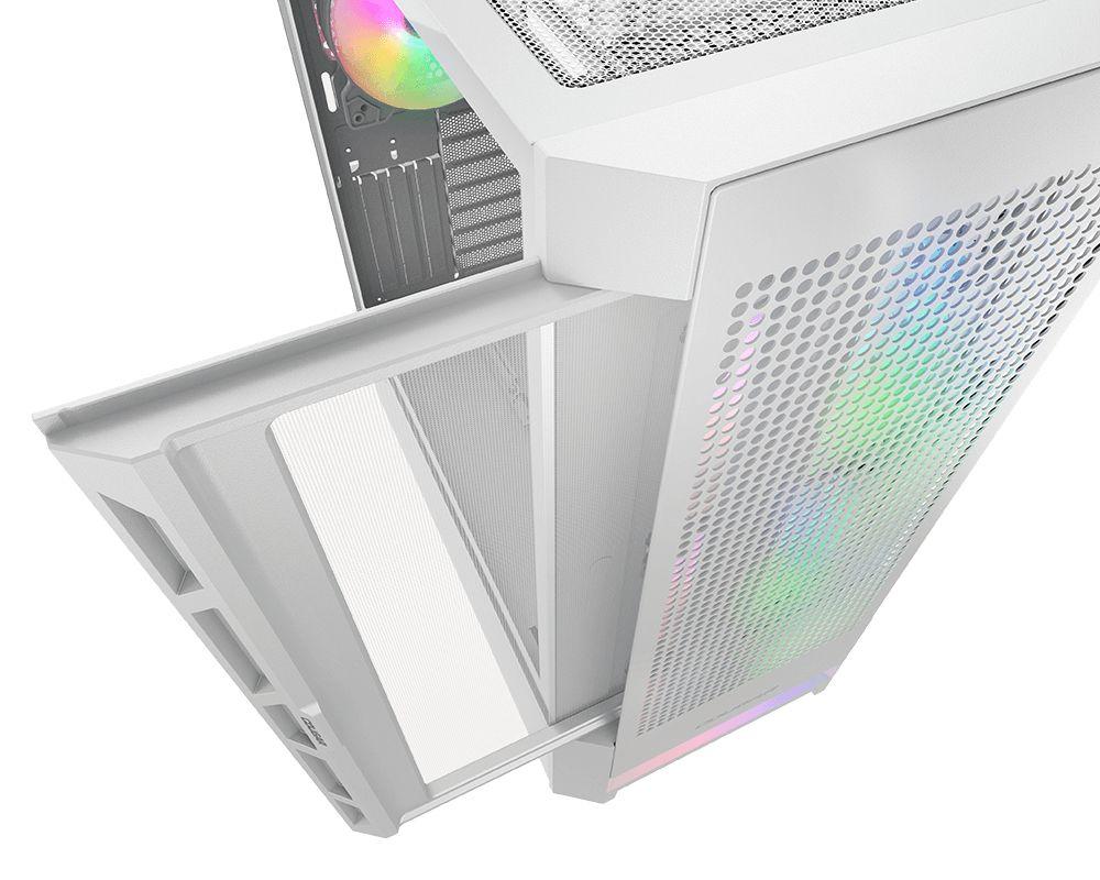 Caixa PC COUGAR CGR-5ZD1W-AIR-RGB (Midi Tower - Nylon - 190 mm - Branco) — miniatura 6