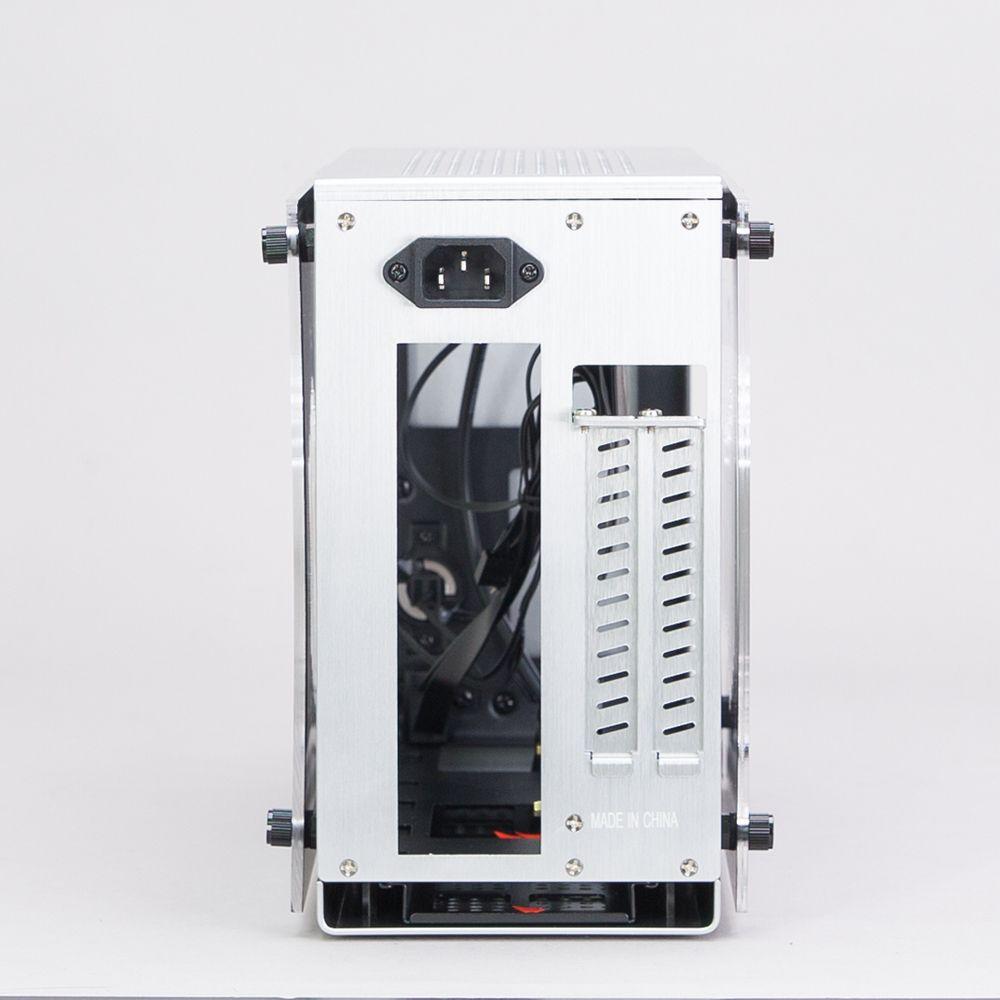 Caixa Mini-ITX ZALMAN M2 Mini (Mini-ITX - SFX - Mini-Torre - Prateado) — miniatura 10