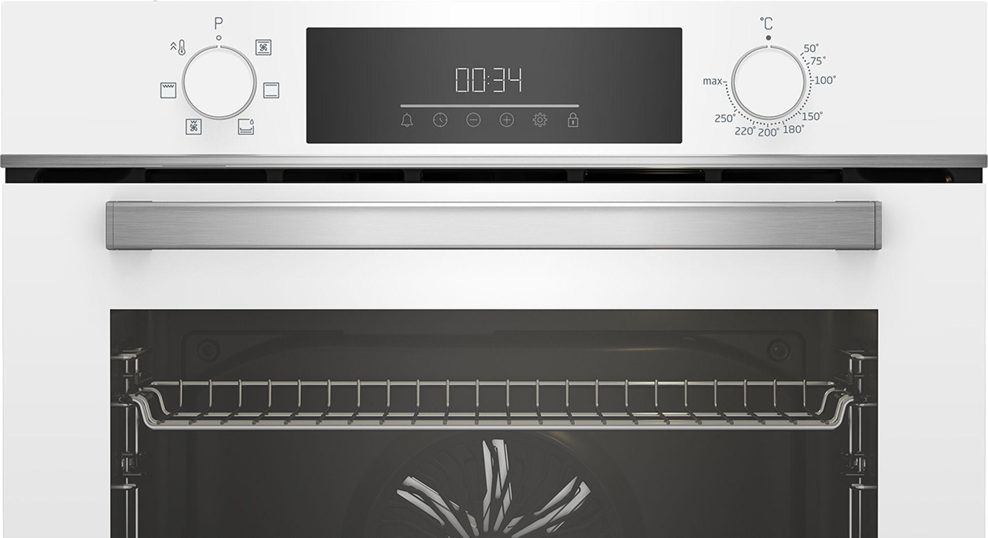 Forno Encastre BEKO BBIE18300W (Forno elétrico - 72 l - Vapor - Branco), miniatura 2