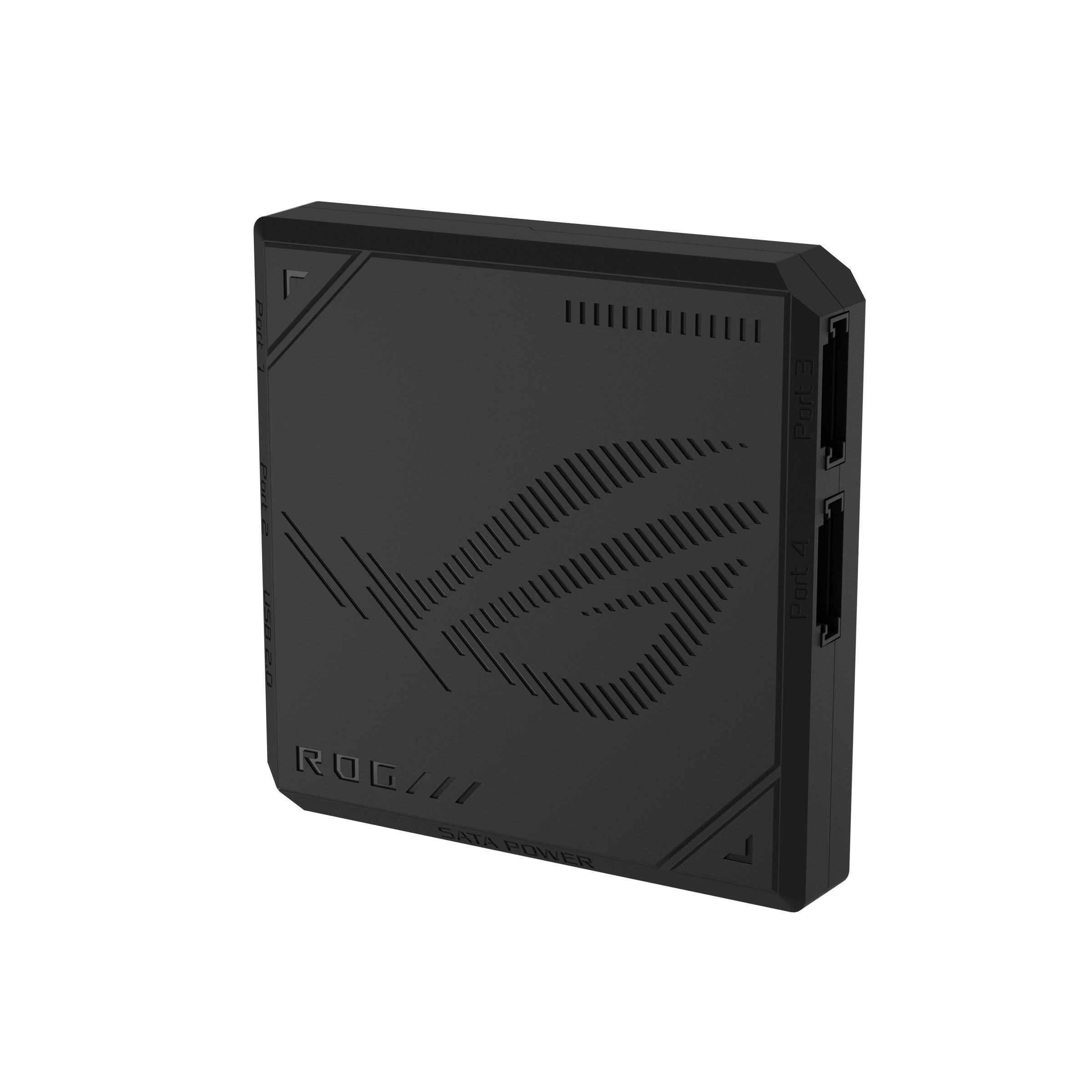 Conjunto de Ventoinhas para Caixa de Computador ASUS ROG Eurux GR120 ARGB Reversa (Preto e Branco), miniatura 24