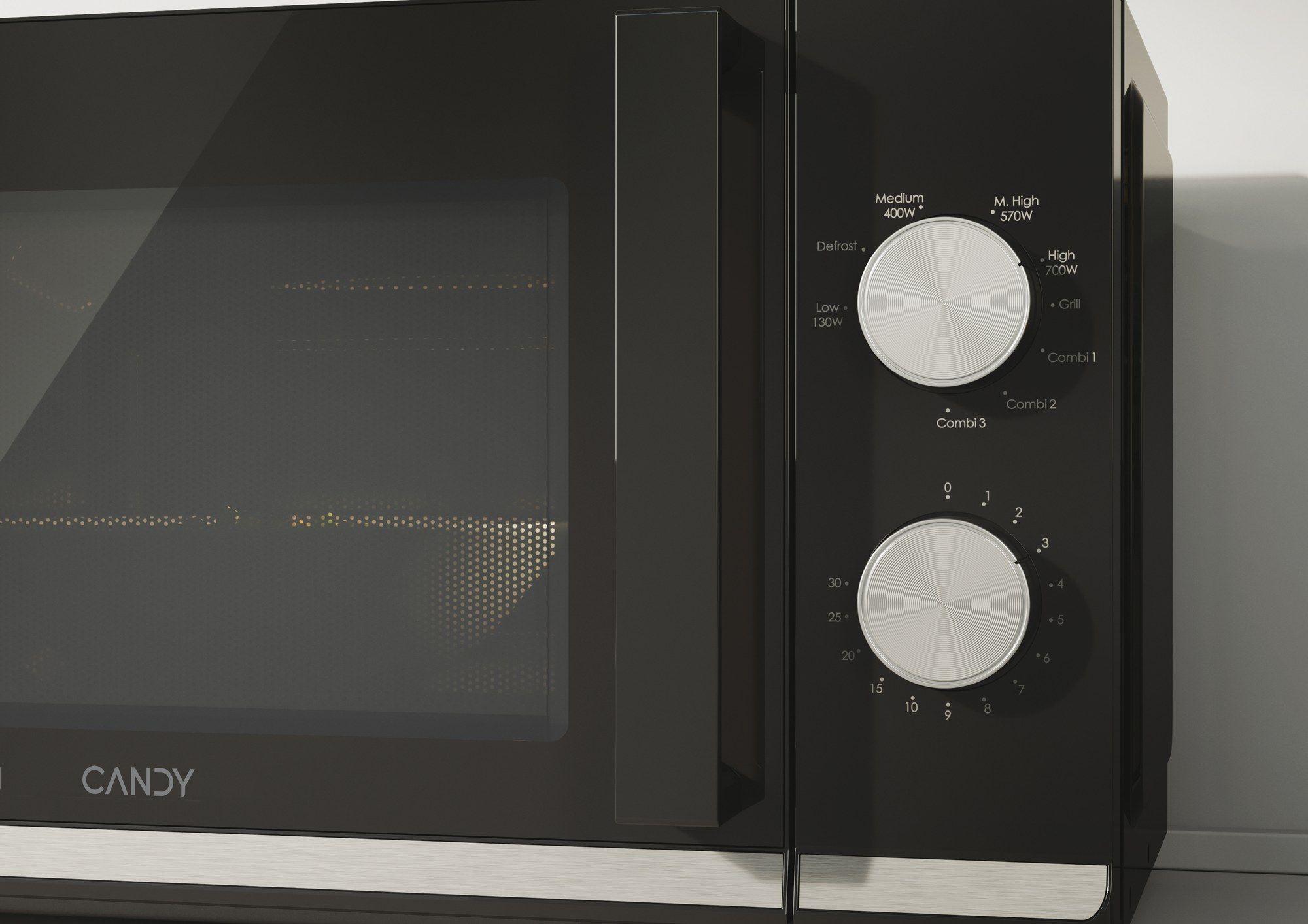 Micro-ondas com Grelhador Independente CANDY CMG20TNMB (700 W - 900 W - 20 l - Preto) — miniatura 14