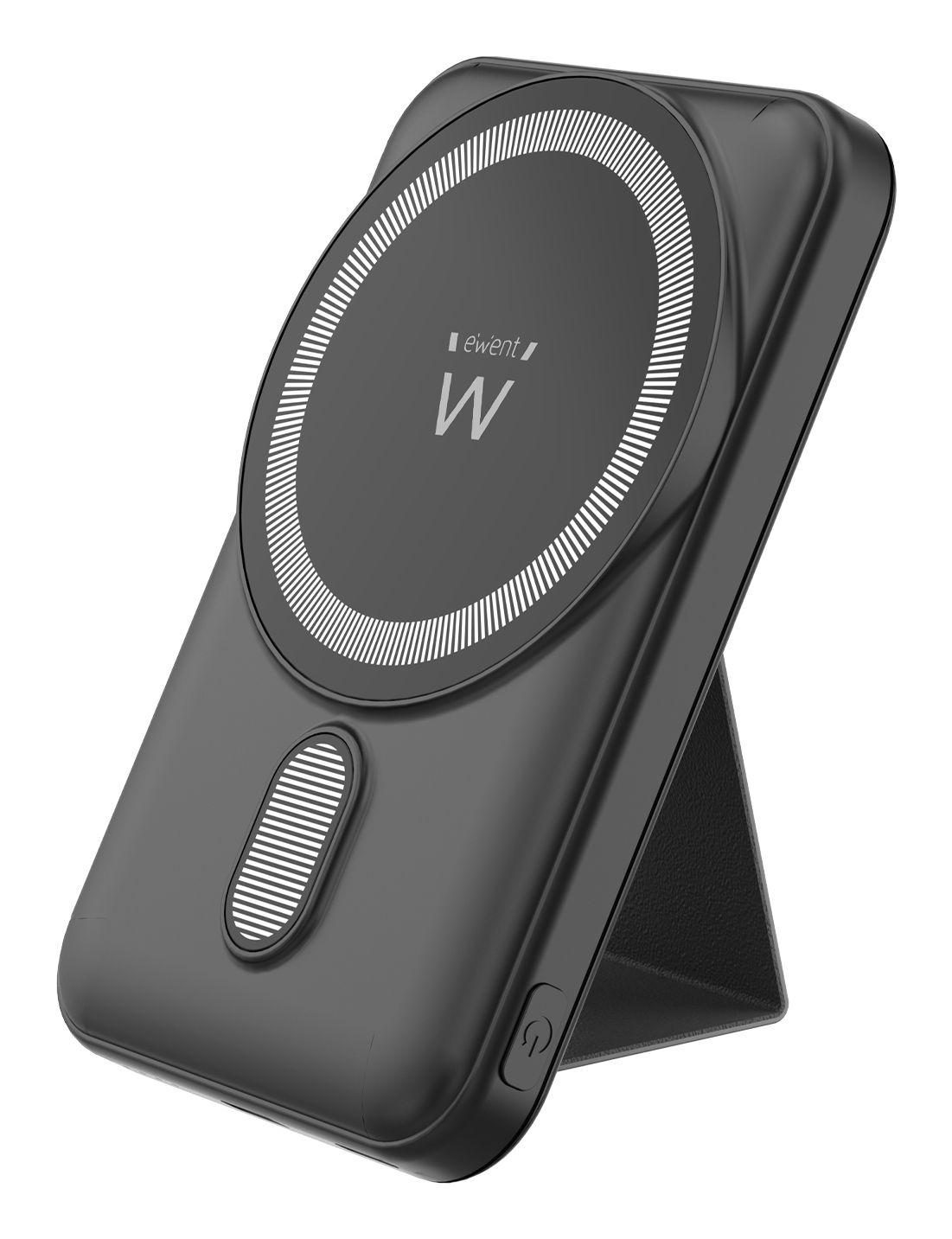 Powerbank EWENT EW1162 (10000 mAh - 22,5 W - Micro-USB + USB Type-C - Preto)