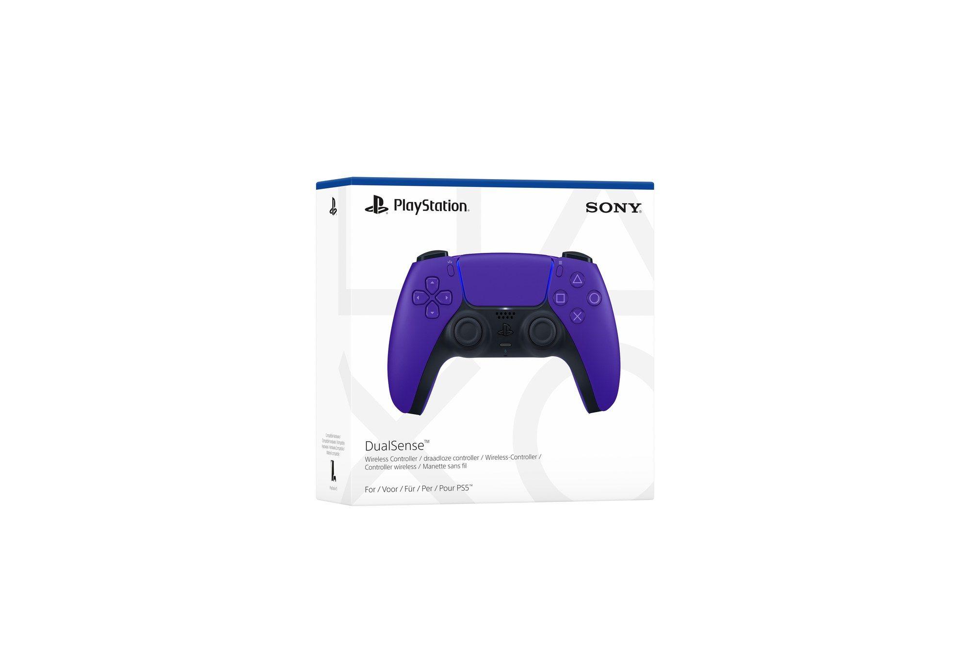 Comando SONY DualSense V2 (PlayStation - Com fios e sem fios - Bluetooth/USB - Roxo) — miniatura 6
