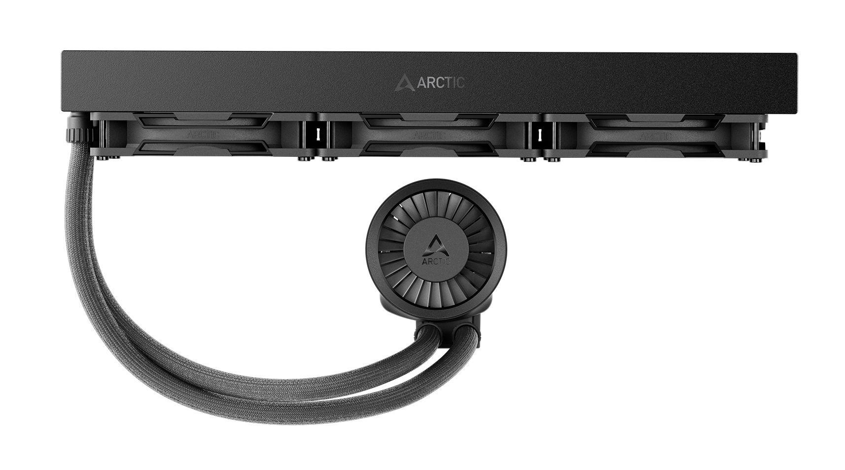 Refrigerador Líquido All-in-One ARCTIC Liquid Freezer III Pro 420 (12 cm - 2500 RPM - 4-pin - Preto) — miniatura 3